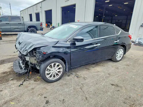 3N1AB7APXKY249887 — 2019 Nissan Sentra, Передняя часть (Front End), фото до ремонта