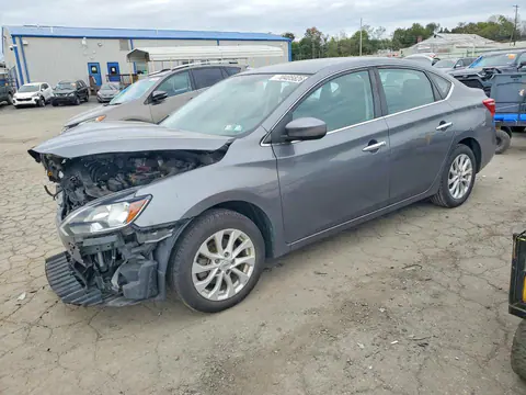 3N1AB7AP9KY269998 — 2019 Nissan Sentra, Передняя часть (Front End), фото до ремонта