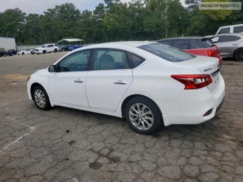 2019 Nissan Sentra Sv VIN 3N1AB7AP9KY259312 фото 2
