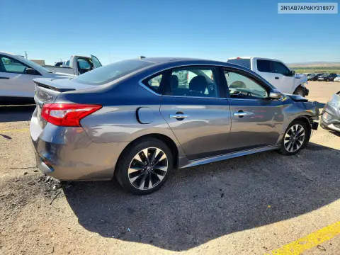 2019 Nissan Sentra Sr VIN 3N1AB7AP6KY318977 фото 3
