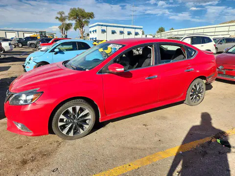 3N1AB7AP9KY361015 — 2019 Nissan Sentra, Задняя часть (Rear End), фото до ремонта