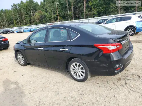 2019 Nissan Sentra VIN 3N1AB7AP0KY415107 фото 2