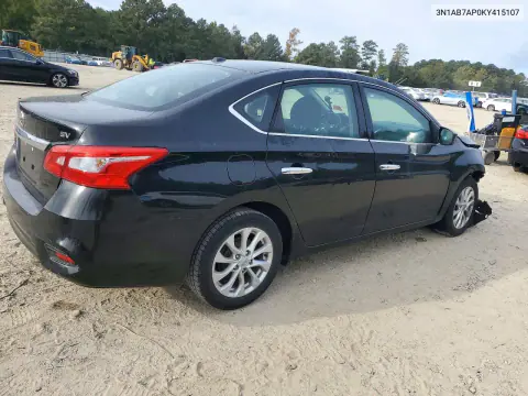2019 Nissan Sentra VIN 3N1AB7AP0KY415107 фото 3