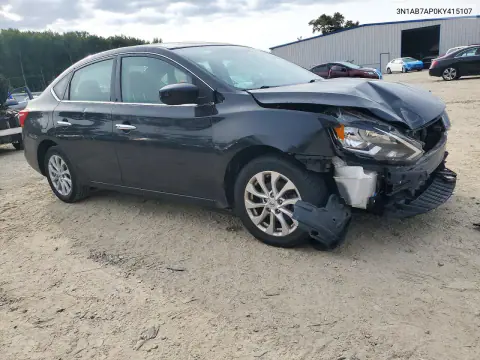 2019 Nissan Sentra VIN 3N1AB7AP0KY415107 фото 4