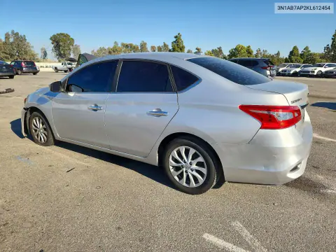 2019 Nissan Sentra Sv VIN 3N1AB7AP2KL612454 фото 2