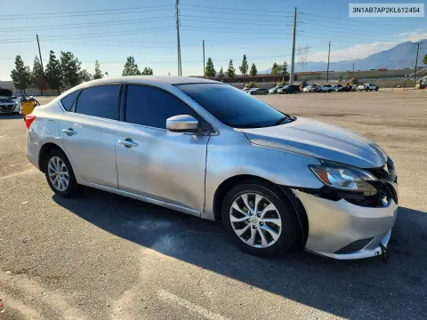 2019 Nissan Sentra Sv VIN 3N1AB7AP2KL612454 фото 4