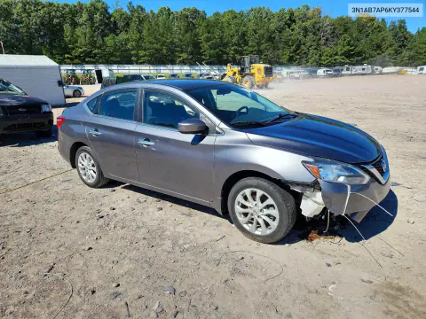 2019 Nissan Sentra Sv VIN 3N1AB7AP6KY377544 фото 4