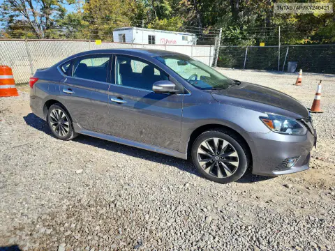 2019 Nissan Sentra Sr VIN 3N1AB7AP7KY240421 фото 4