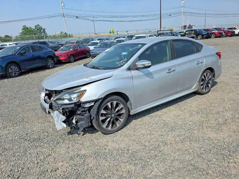 3N1AB7AP3KY207285 — 2019 Nissan Sentra, Передняя часть (Front End), фото до ремонта
