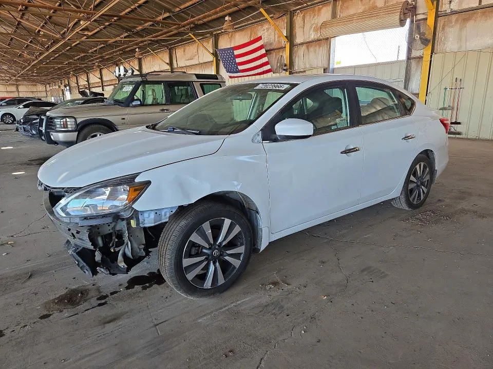 2019 Nissan Sentra VIN 3N1AB7AP7KY370442 фото 1