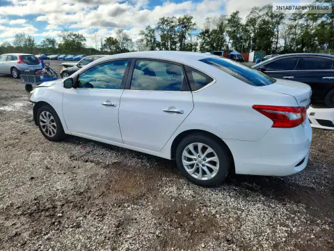 2019 Nissan Sentra Sv VIN 3N1AB7AP8KY318530 фото 2