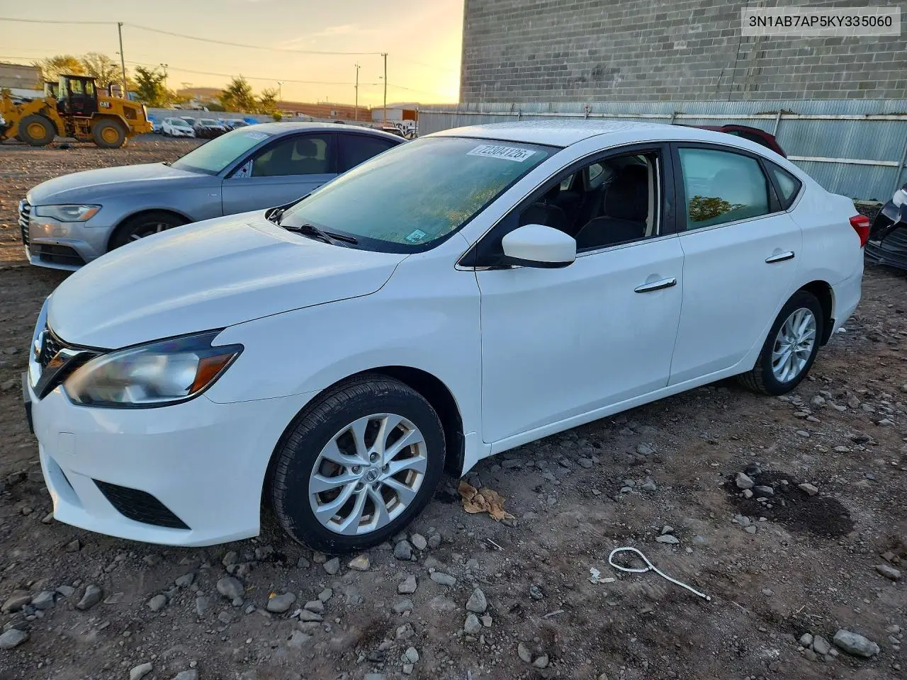 2019 Nissan Sentra Sv VIN 3N1AB7AP5KY335060 фото 1