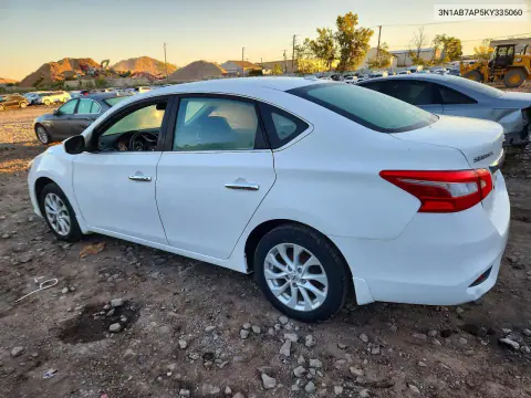 2019 Nissan Sentra Sv VIN 3N1AB7AP5KY335060 фото 2