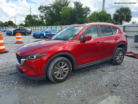 3N1AB7AP6KY455739 — 2019 Nissan Sentra, Сторона, фото до ремонта