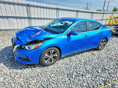 3N1AB8CV0LY230901 — 2020 Nissan Sentra, Передняя часть (Front End), фото до ремонта