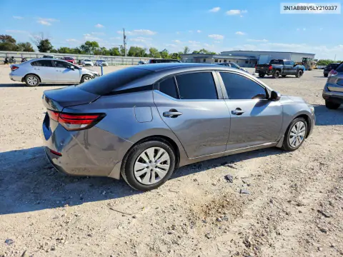 2020 Nissan Sentra S VIN 3N1AB8BV5LY210337 фото 3