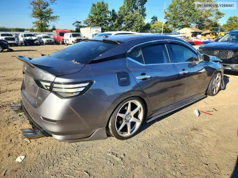 2020 Nissan Sentra Sr VIN 3N1AB8DV9LY288441 фото 3