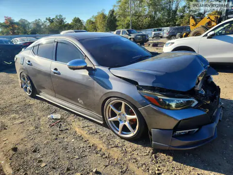 2020 Nissan Sentra Sr VIN 3N1AB8DV9LY288441 фото 4