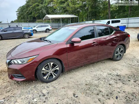 3N1AB8CV5LY214371 — 2020 Nissan Sentra, Сторона, фото до ремонта