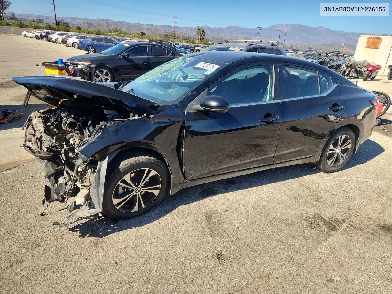 2020 Nissan Sentra Sv VIN 3N1AB8CV1LY276155 фото 1