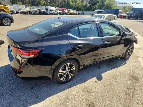 2020 Nissan Sentra Sv VIN 3N1AB8CV1LY276155 фото 3