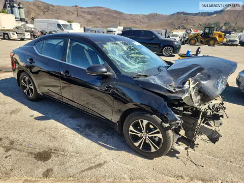 2020 Nissan Sentra Sv VIN 3N1AB8CV1LY276155 фото 4