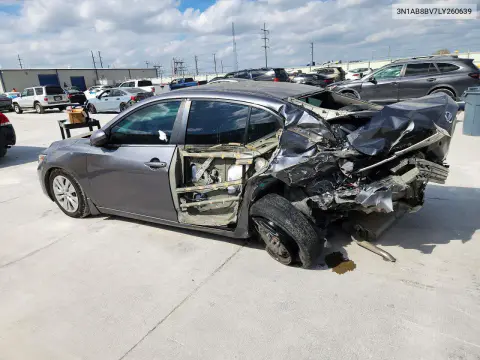 2020 Nissan Sentra S VIN 3N1AB8BV7LY260639 фото 2