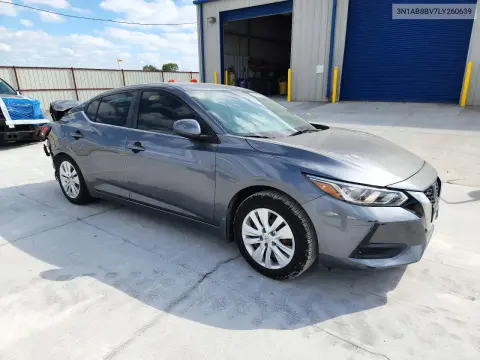 2020 Nissan Sentra S VIN 3N1AB8BV7LY260639 фото 4