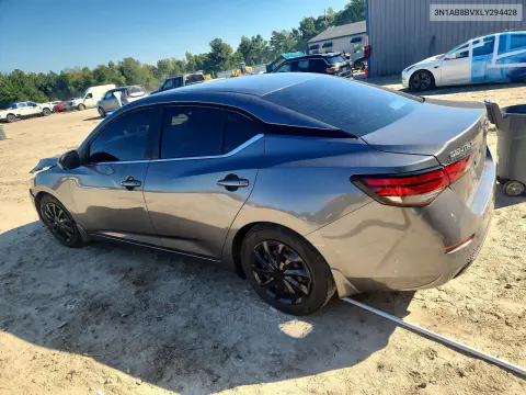 2020 Nissan Sentra VIN 3N1AB8BVXLY294428 фото 2