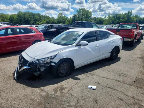 3N1AB8BV6MY297991 — 2021 Nissan Sentra, Передняя часть (Front End), фото до ремонта