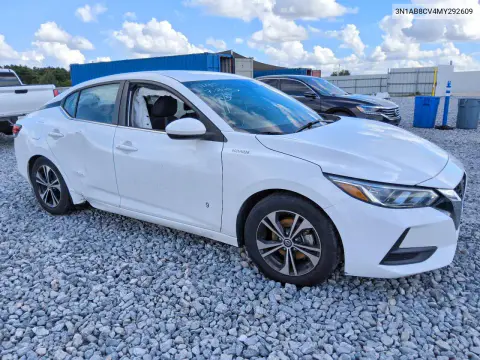 2021 Nissan Sentra Sv VIN 3N1AB8CV4MY292609 фото 4