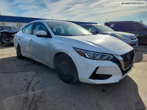 2021 Nissan Sentra Sv VIN 3N1AB8CV2MY246521 фото 4