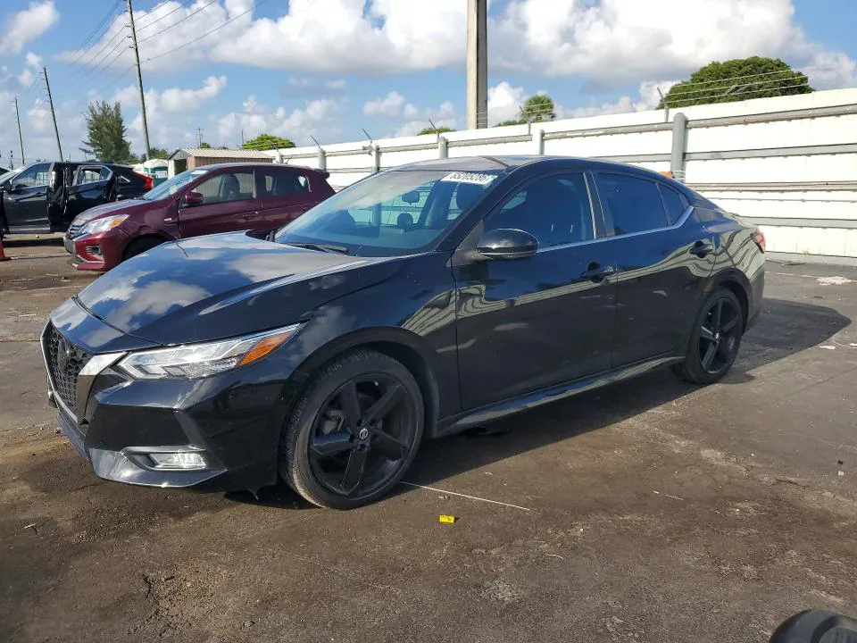 2022 NISSAN SENTRA VIN 3N1AB8DV5NY285989 фото 1