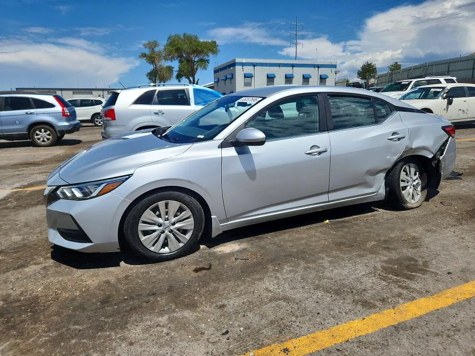 2022 Nissan Sentra VIN 3N1AB8BV3NY259989 фото 1