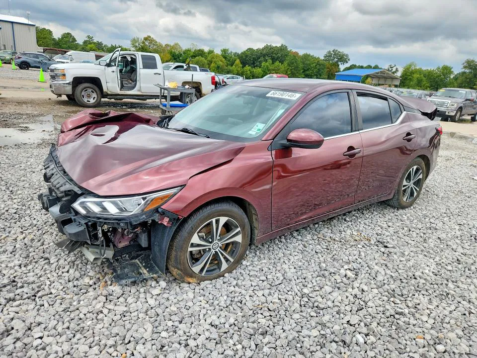 2022 NISSAN SENTRA VIN 3N1AB8CV0NY297002 фото 1