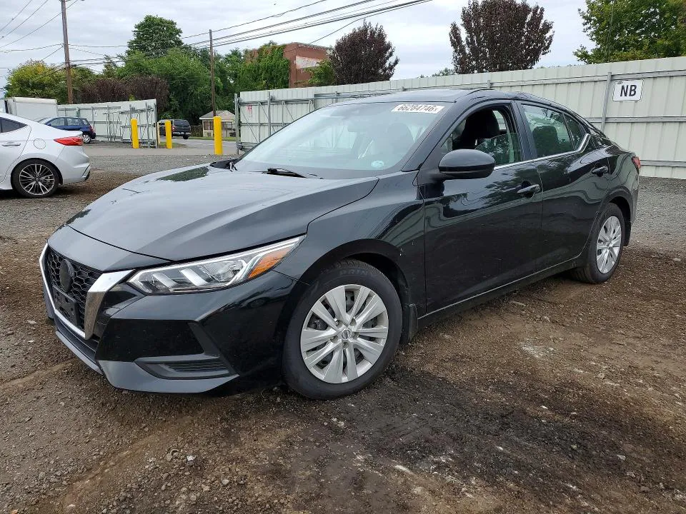 2022 NISSAN SENTRA VIN 3N1AB8BVXNY282587 фото 1