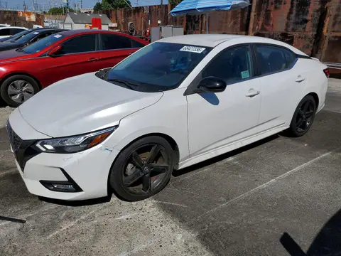 3N1AB8DV2NY297436 — 2022 Nissan Sentra, Передняя часть (Front End), фото до ремонта