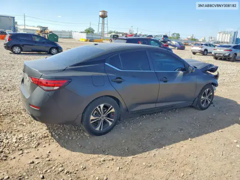 2022 Nissan Sentra Sv VIN 3N1AB8CV8NY308182 фото 3