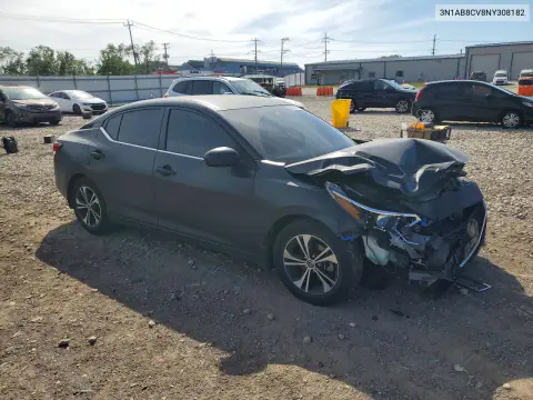 2022 Nissan Sentra Sv VIN 3N1AB8CV8NY308182 фото 4