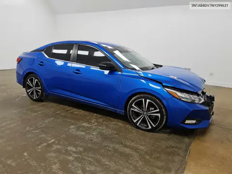 2022 Nissan Sentra Sr VIN 3N1AB8DV7NY299621 фото 4