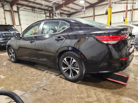 2022 Nissan Sentra Sv VIN 3N1AB8CV0NY311920 фото 2
