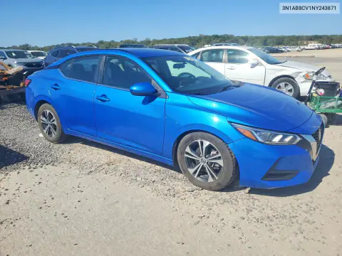 2022 Nissan Sentra Sv VIN 3N1AB8CV1NY243871 фото 4