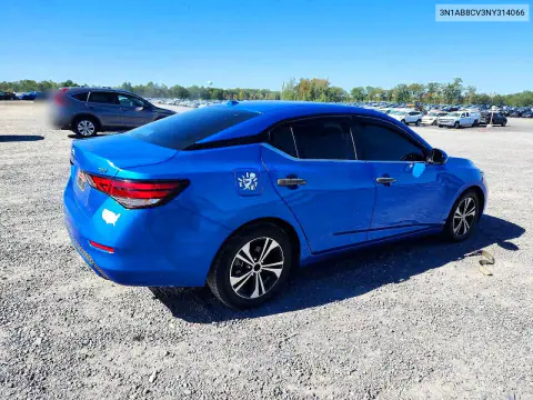 2022 Nissan Sentra Sv VIN 3N1AB8CV3NY314066 фото 3