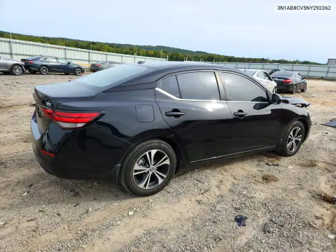 2022 Nissan Sentra Sv VIN 3N1AB8CV5NY292362 фото 3
