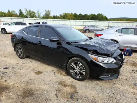 2022 Nissan Sentra Sv VIN 3N1AB8CV5NY292362 фото 4