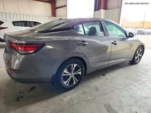 2022 Nissan Sentra Sv VIN 3N1AB8CV8NY285499 фото 3
