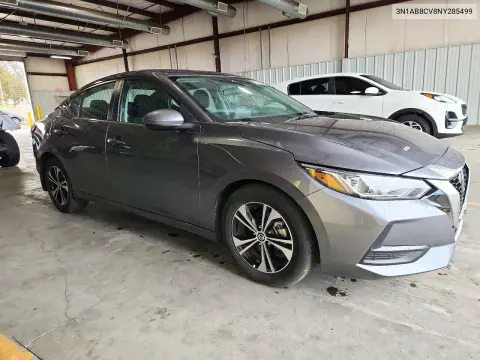2022 Nissan Sentra Sv VIN 3N1AB8CV8NY285499 фото 4