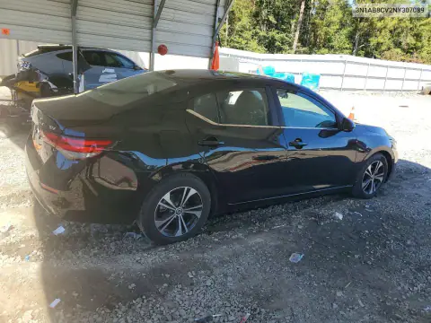 2022 Nissan Sentra Sv VIN 3N1AB8CV2NY307089 фото 3