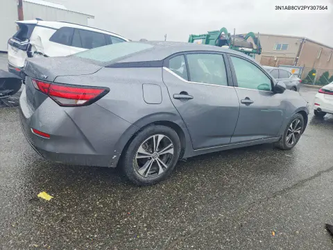 2023 Nissan Sentra Sv VIN 3N1AB8CV2PY307564 фото 3
