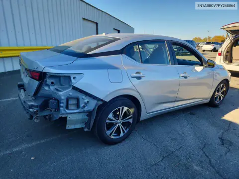 2023 Nissan Sentra Sv VIN 3N1AB8CV7PY240864 фото 3